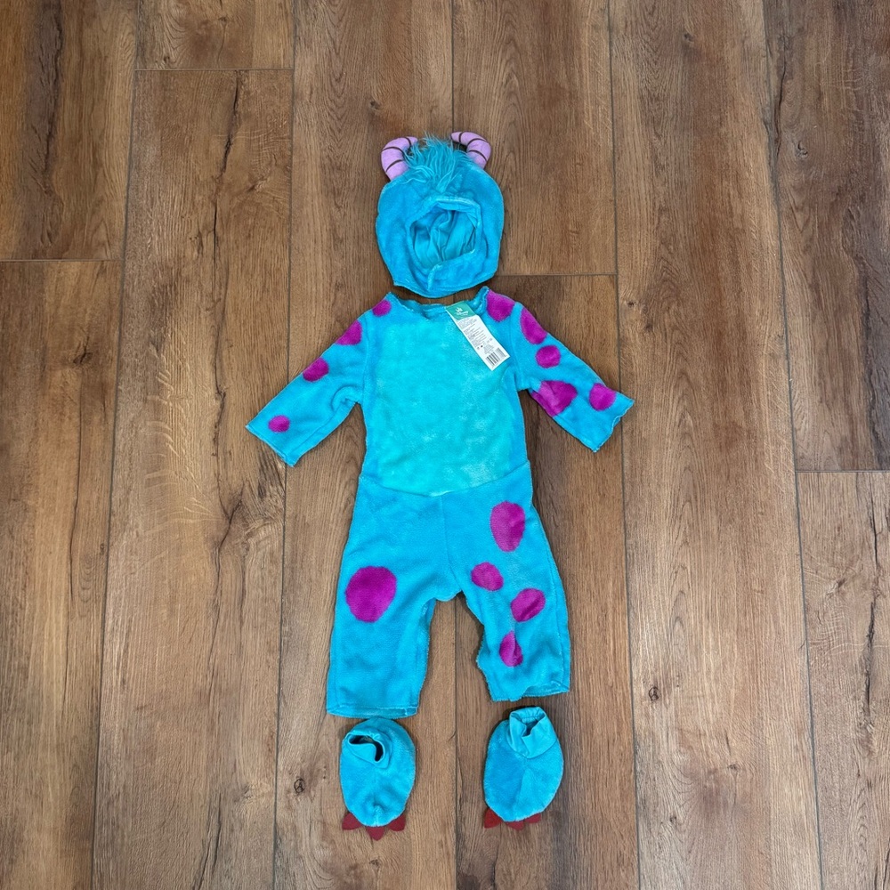 Monsters Ince Sully Costume - 6-12 months